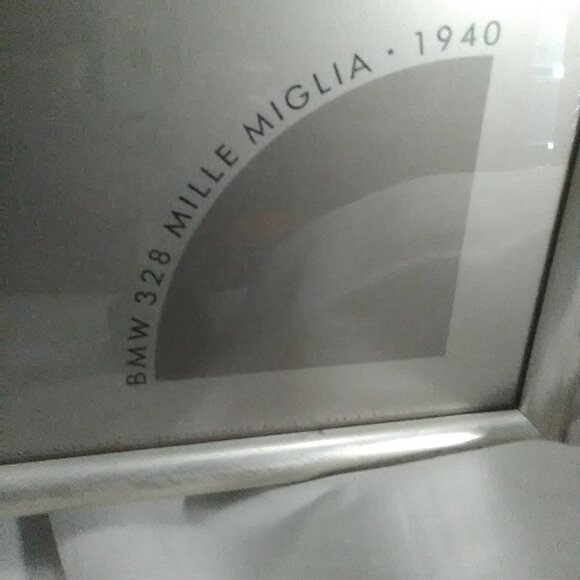 BMW Mille Miglia 1940 professional framed poster - Picture 9 of 16